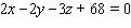 Find the point on the given plane closest to (1,1,0).   NOTE: Please enter your answer in the form ( x , y , z ).