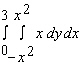 Compute the integral.   A) 81 B) 41 C) -5 D) 3 E) 0