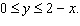 Find the volume under the graph of   over the triangle   and   A) 8.00 B) 17.33 C) 16 D) 24 E) 14.67