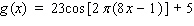 Use the conversion formula   to replace the expression   by a sine function. A)    B)    C)    D)    E)   