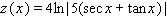 Find the derivative of the function.   A)    B)    C)    D)    E)   