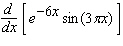 Calculate the derivative.   A)    B)    C)    D)    E)   