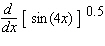 Calculate the derivative.   A)    B)    C)    D)    E)   