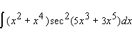 Evaluate the integral.   A)    B)    C)    D)    E)   