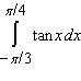 Evaluate the integral.   A)    B)    C)    D)    E) none of these