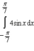 Use geometry to compute the given integral.   A)    B)    C)    D)    E) none of these