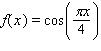 Recall that the average of a function   on an interval   is   Calculate the 2-unit moving average of the function.   A)    B)    C)    D)    E)   