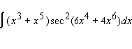 Evaluate the integral.   Use the symbol C to write the constant.
