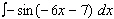 Evaluate the integral.  