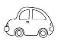 <strong>If the symbol = 1,800 cars, estimate what the symbol represents.</strong> A) about 900 cars B) about 1,800 cars C) about 600 cars D) about 500 cars