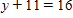 Use a property of equality to solve the equation. Then check the result.     __________<div style=padding-top: 35px> 