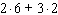 Use the rule for order of operations to simplify the expression as much as possible.