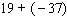Work the following problem using the rule for addition of real numbers.
