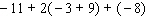 Simplify.