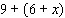 Use the associative property to rewrite the expression, and then simplify the result.  