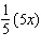 Use the associative property to rewrite the expression, and then simplify the result.  