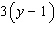 Apply the distributive property. Simplify when possible.  