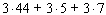 Simplify the expression   , and then factor the result into the product of primes. A)    B)    C)    D)    E)   