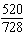 Reduce the fraction to lowest terms by first factoring the numerator and denominator into the product of prime factors and then dividing out any factors they have in common.  