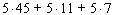 Simplify the expression   , and then factor the result into the product of primes. (Notice one of the factors of the answer is 5.)