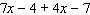 Simplify the expression.   A)    B)    C)  0 D)    E)   