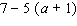 Simplify the expression.   A)    B)    C)    D)    E)   
