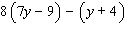 Simplify the expression.   A)    B)    C)    D)    E)   