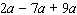 Simplify the expression.  