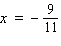 <strong>Solve the equation. </strong> A) B) C) D) E)