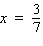 <strong>Solve the equation. </strong> A) B) C) D) E)