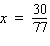 <strong>Solve the equation. </strong> A) B) C) D) E)