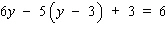 <strong>Solve the equation. Apply the distributive property to remove the parentheses, then simplify each side before using the addition property of equality. </strong> A) B) C) D) E)