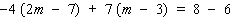 <strong>Solve the equation. Apply the distributive property to remove the parentheses, then simplify each side before using the addition property of equality. </strong> A) B) C) D) E)