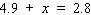 Solve the equation. __________