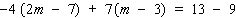 Solve the equation. Apply the distributive property to remove the parentheses, then simplify each side before using the addition property of equality.     __________