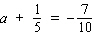 Solve the equation.