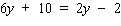 Solve the equation.   A)    B)    C)    D)    E)   