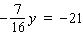 Solve the equation.     __________