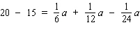 Simplify both sides as much as possible, and then solve.     __________