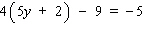 Solve the equation.   A)    B)    C)    D)    E)   