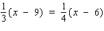 Solve the equation.   A)    B)    C)    D)    E)   