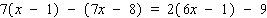 Solve the equation.   A)    B)    C)    D)    E)   
