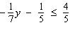 Solve the inequality. Graph the solution set.   A)      B)      C)      D)      E)     