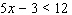 Graph the solution set for the compound inequality.   or   A)    B)    C)    D)    E)   