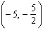 Graph the ordered pair.   A)    B)    C)    D)    E)   