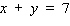 For the following equation, complete the given table.     A)    B)    C)    D)    E)   