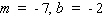 Give the equation of the line with the given slope and y -intercept.   A)    B)    C)    D)    E)   