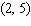 The equation of the vertical line that passes through the points   and   is either   or   Which one is it? A)    B)   