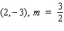 For the following problem, the slope and one point on a line are given. Use the point-slope form to find the equation of that line. (Write your answer in slope-intercept form.)  