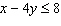 Graph the linear inequality.   A)    B)    C)    D)    E)   